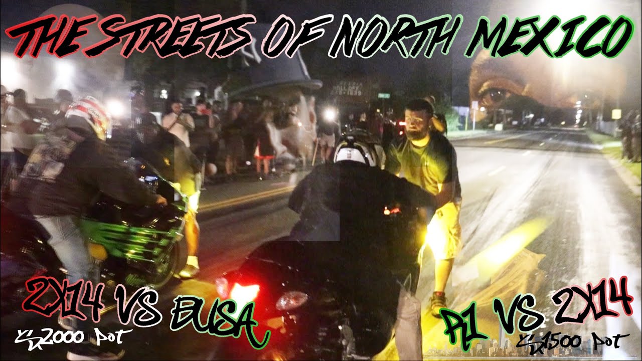 RuN The PoT Up!!! Zx14 vs busa and R1 vs zx14 plus bonus footage!!!