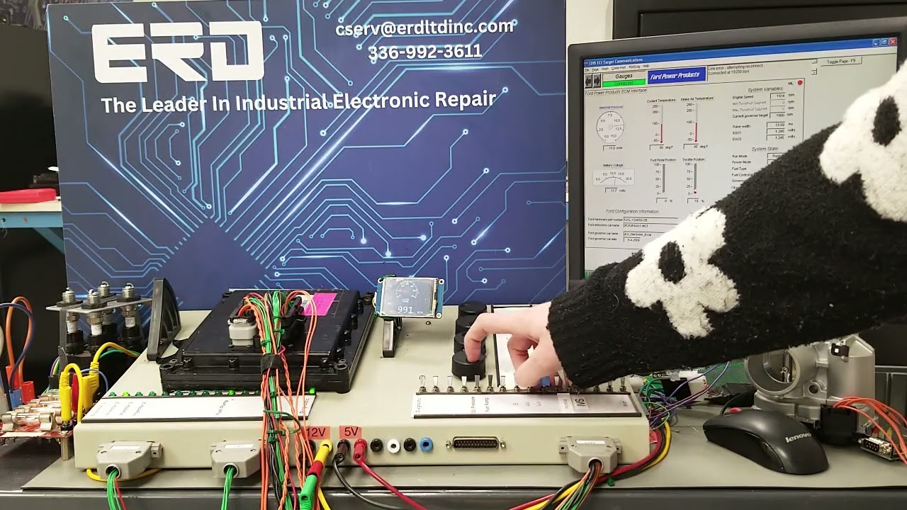 121825005 Ford ECU 1U1L-12A650-CB Repaired by ERD