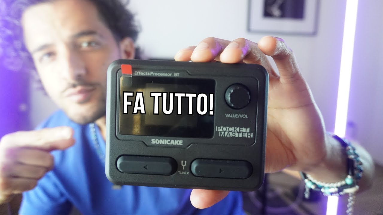 SONICAKE POCKETMASTER - La MINI pedaliera N1 !