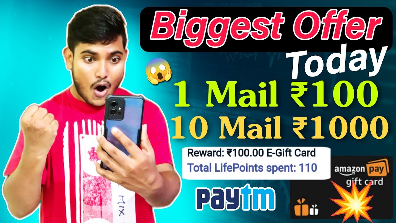 ₹100 Per Gmail || Life Points App Unlimited Trick | Life Points Servey Earning App | New Earning App