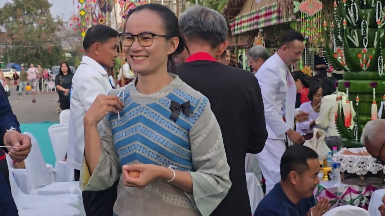 สุดตื่นเต้น ป้าแต๋นเข้าร่วมพิธีนี้ ดูความน่ารักของเด็กๆรำ