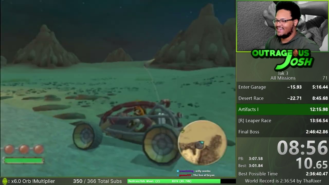 Jak 3 All Missions Speedrun in 2:42:25!