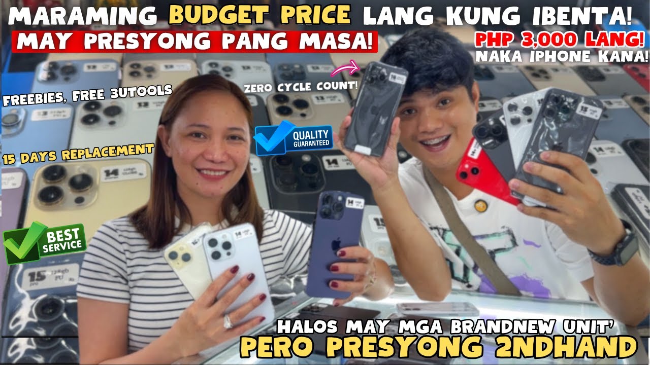 Nagbebenta ng Mababang Price sa mga IPhone + Freebies sa Greenhills