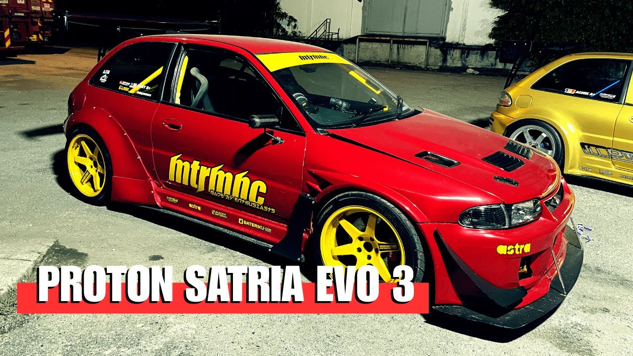 RABYZEEMAX'S PROTON SATRIA EVO 3 + NOS | MOTORMANIAC