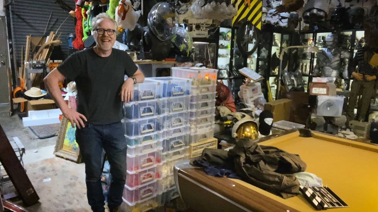 Adam Savage Finishes Sorting His LEGO Collection!