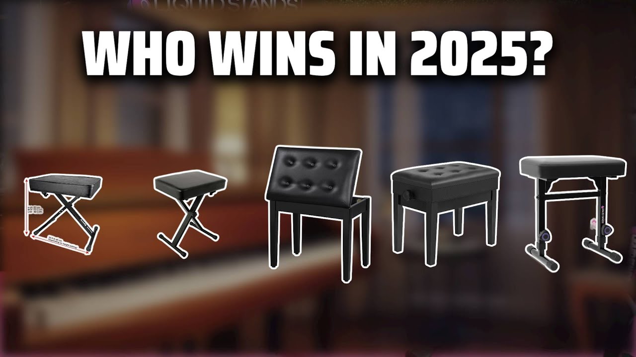 The Top 5 Best Adjustable Keyboard Bench in 2025 - Must Watch Before Buying!