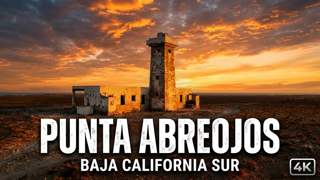 Este lugar en Baja California Sur parece de otro planeta | Punta Abreojos (4K)