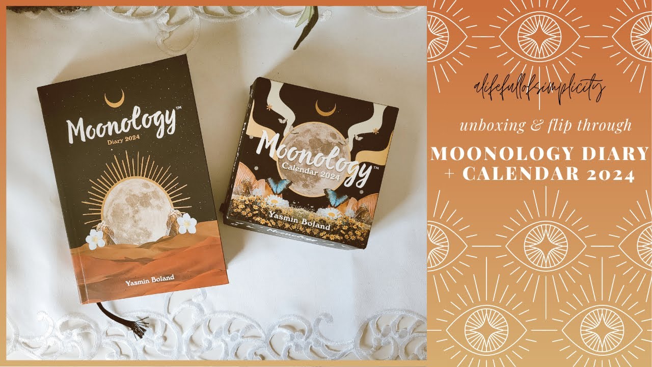 Moonology Diary + Calendar 2024 | Unboxing & Flip-Through