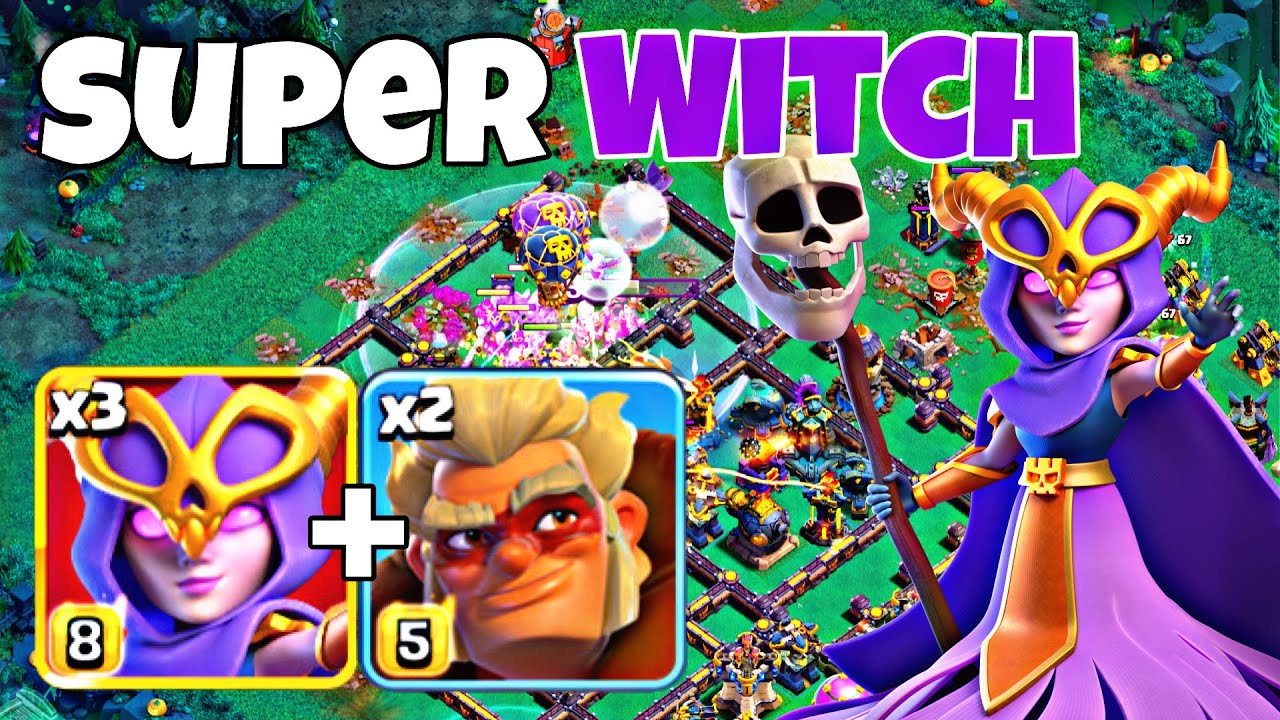 Super Witches are Strongest with FIREBALL TH18 Legends Attacks!