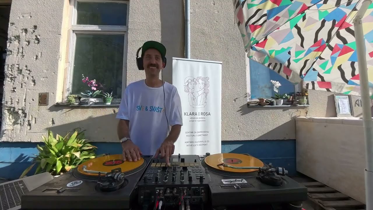 Funkie Hip-Hop live mix DJ Kobazz в Sve i Svasta Часть 2.
