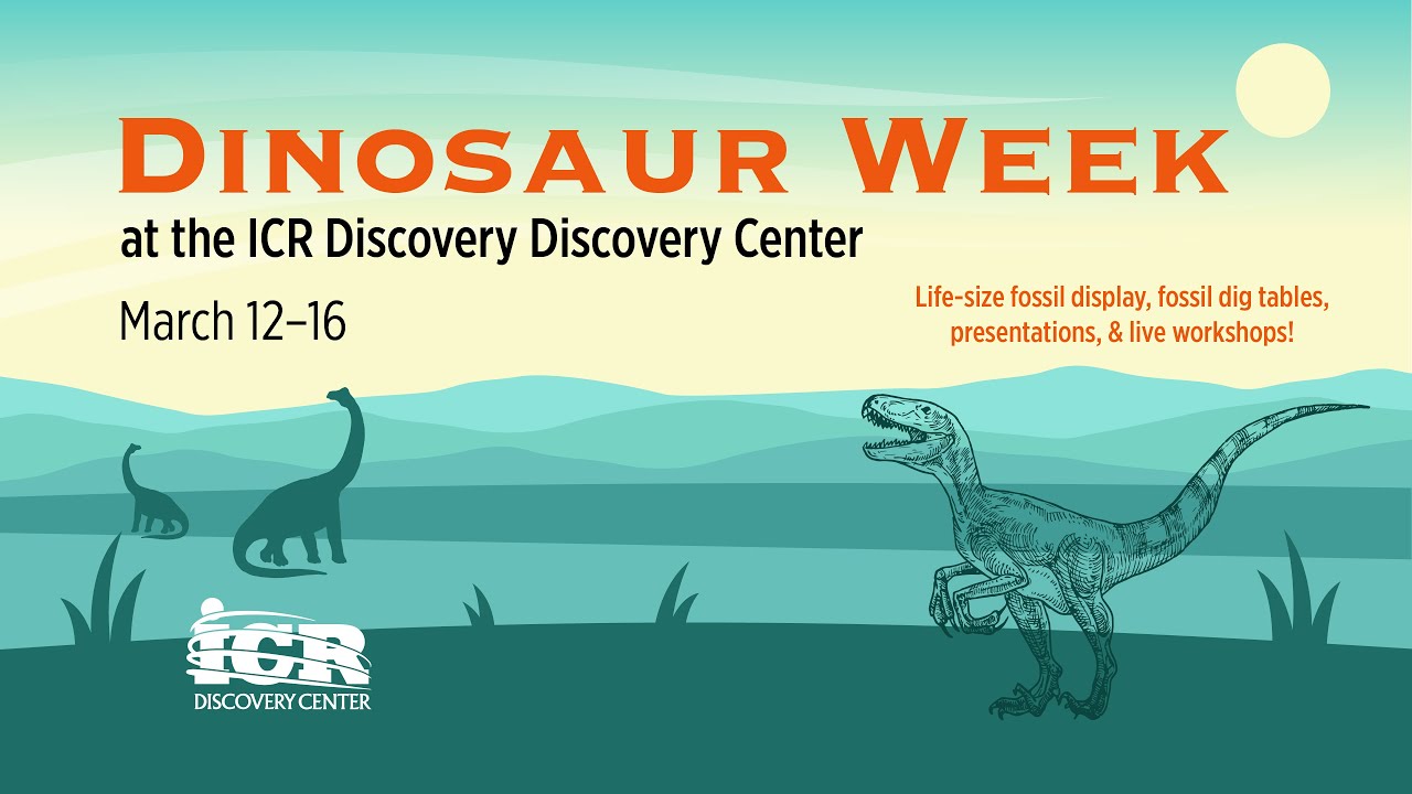 Unearthing a Duckbilled Dinosaur? | Dinosaur Week at the ICR Discovery Center | March 12, 2024