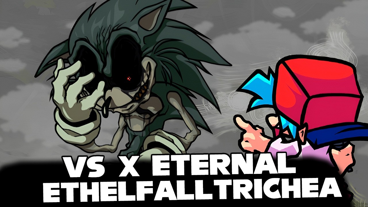 FNF | X Eternal - Ethelfall/Trichael Remake | (LYRCS) (LORD X) (DEMO)