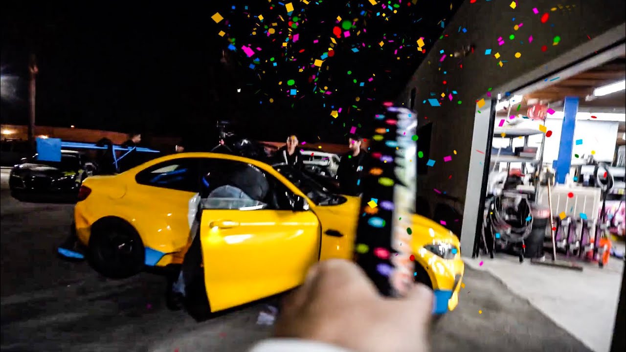 CONFETTI CANNON IN 3 CARS PRANK ON ALEX CHOI!