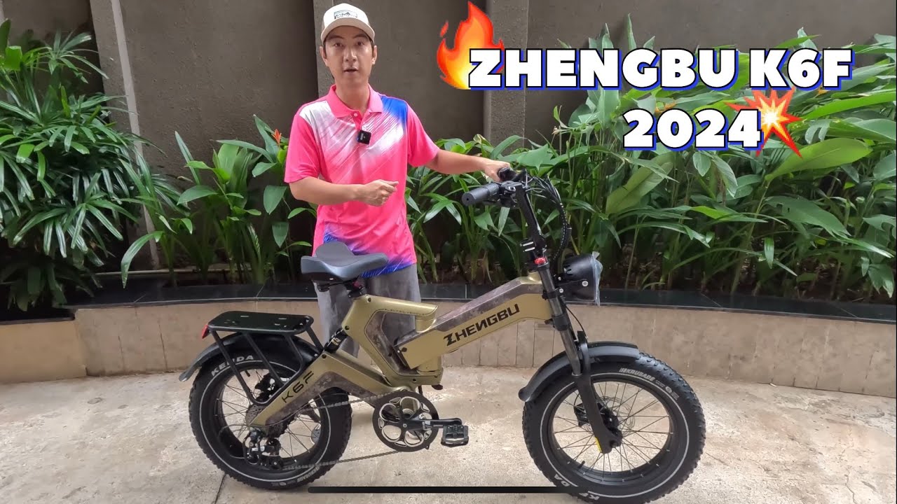 Xe Đạp Trợ Lực Zhengbu K6F Bản Nâng Cấp 2024 Motor 48v1000w Pin Lớn 48v28ah Chất Lượng Tốt Chuẩn Âu