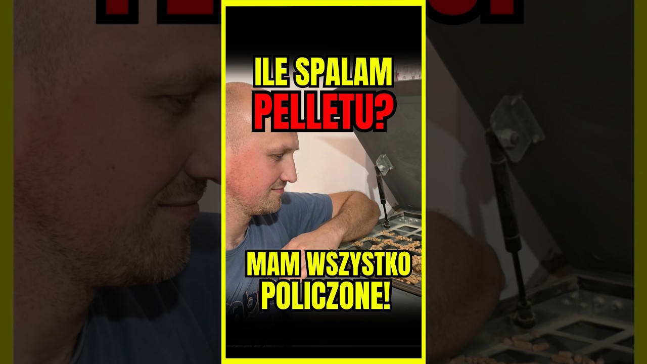 ILE POTRZEBUJESZ PELLETU DO OGRZANIA DOMU? REALNE WYLICZENIA! #pellet #pelet #ogrzewanie #kocioł