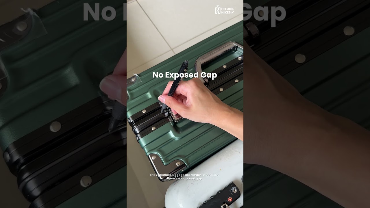 Why I Change To Zipperless Luggage #hitchiehikes #luggage #travel #luggagebags #travelpack