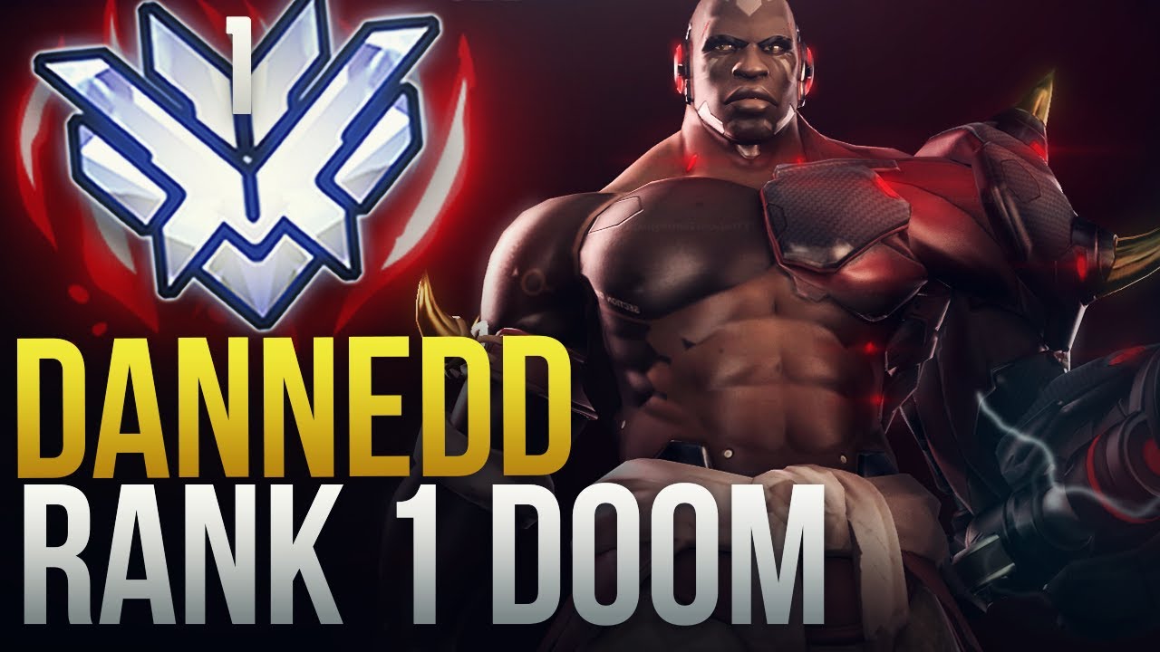 DANNEDD - RANK 1 DOOMFIST - Overwatch Montage
