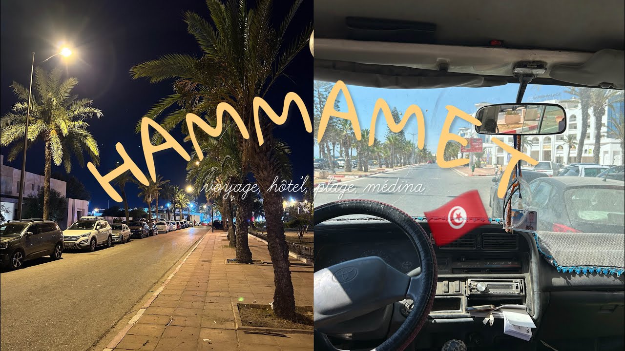 VLOG - de retour en Tunisie 🇹🇳 à Hammamet | épisode 1