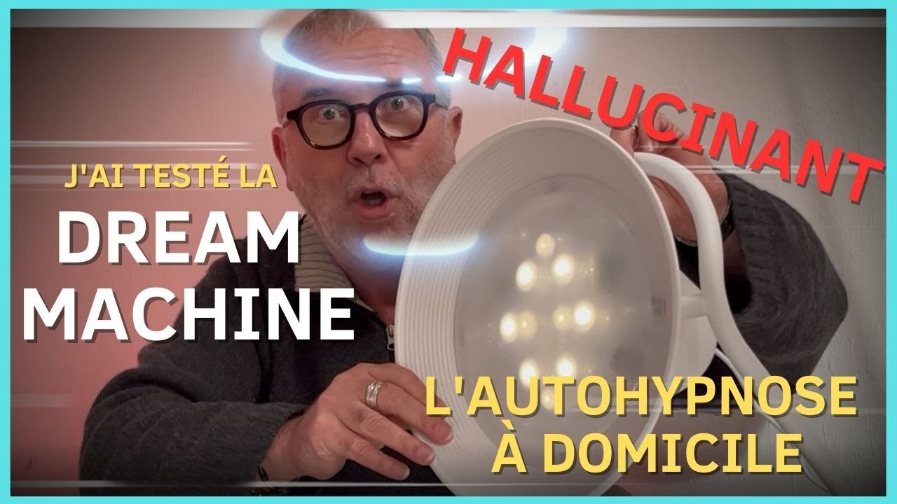 J'ai testé pour vous la Dream Machine, une lampe hallucinogène et un outil d'autohypnose étonnant