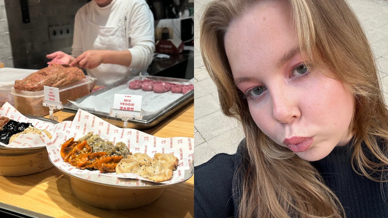VLOG из Барселоны | любимый bubble tea, купила наушники AirPods, погуляли и объелись пельменей