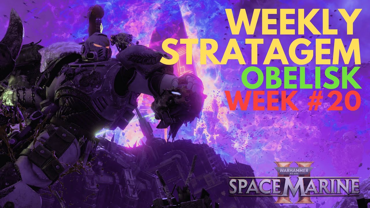 SPEEDRUN 15’ AVOID HELLBRUTE / WEEKLY STRATAGEM / HARD OBELISK  #spacemarine2 #astartes #warhammer 