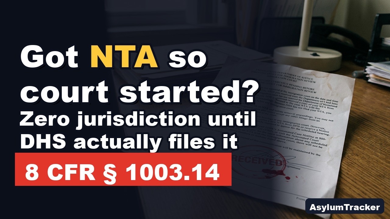 Form I-862 Notice to Appear: 5 Critical Asylum Rules & Deadlines