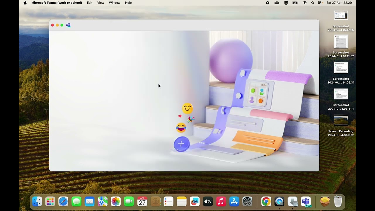 Cara download dan setup Microsoft Teams (work or school) pada MacOS