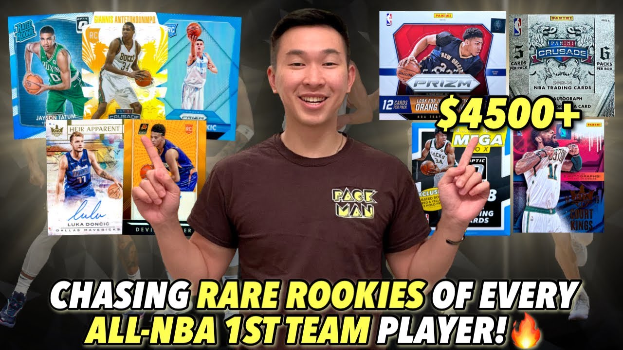 CHASING RARE ROOKIE CARDS OF EVERY 2021-22 FIRST TEAM ALL-NBA PLAYER! (HIGH STAKES 🔥)