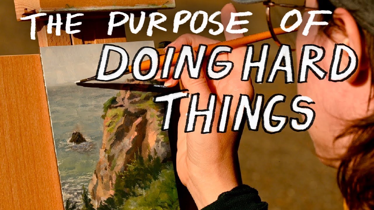 how i finally finished an art challenge | plein air april 2025