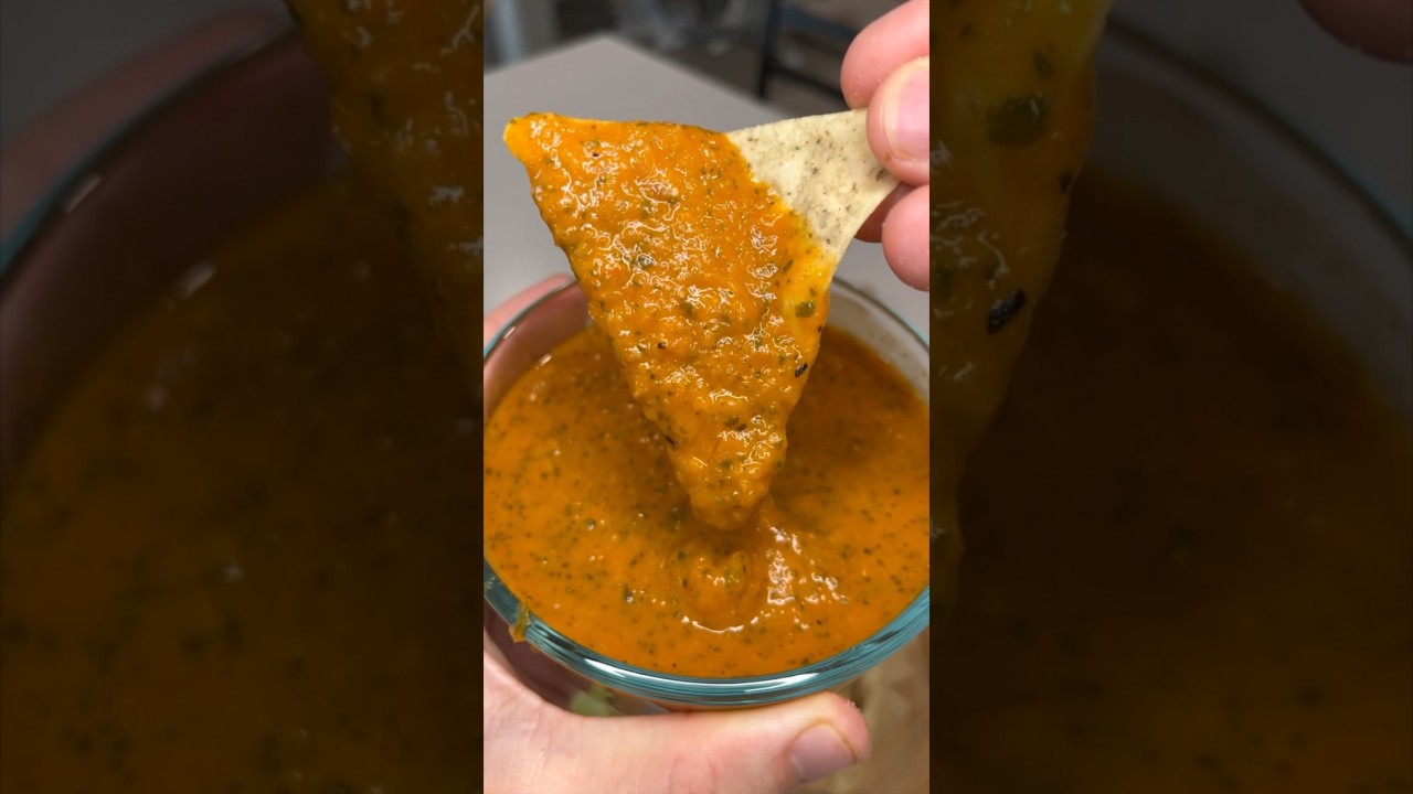 Homemade Roasted Salsa 🔥