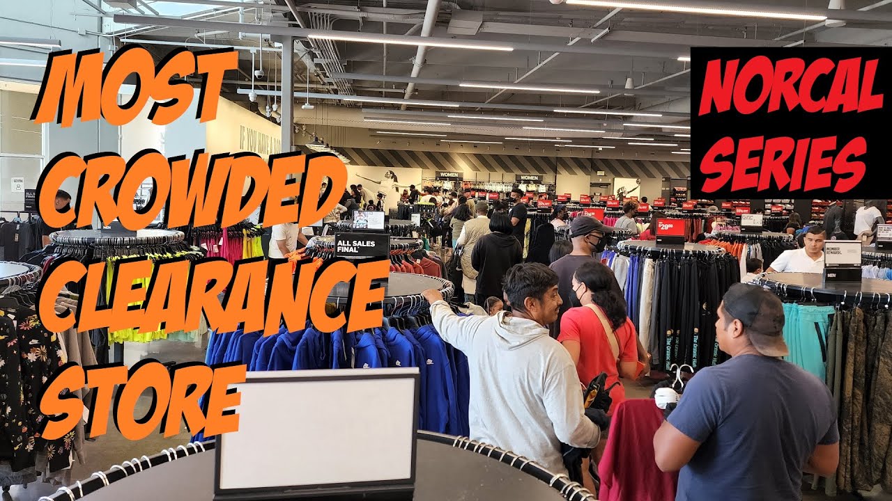 The Craziest Nike Clearance Store I've Seen.... San Leandro