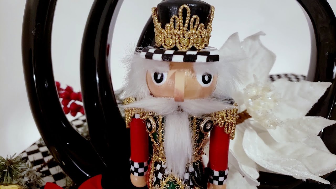 MacKenzie Childs Inspired - DIY - Nutcracker