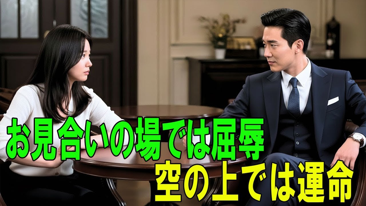 【感動する話】プロポーズしたその場で振られた彼女。飛行機で出会った男は財閥会長だった！彼女に向けた彼の追跡が始まる！#朗読#読み聞かせ