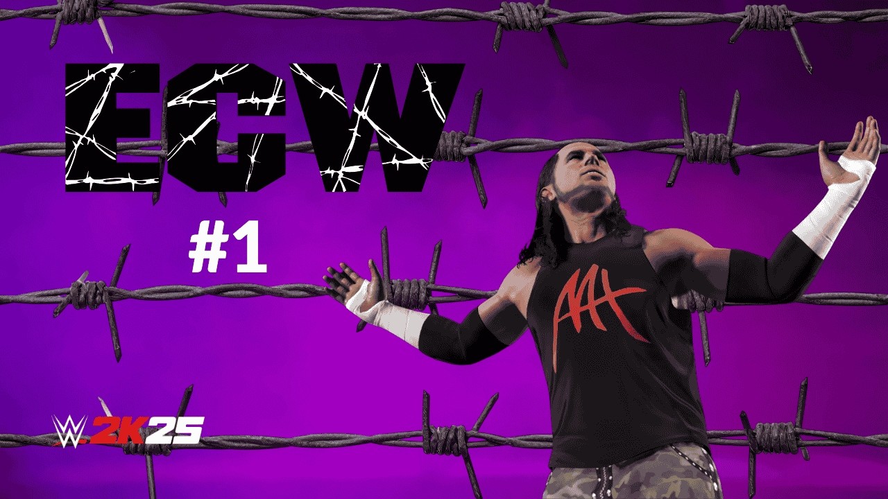 WWE 2K25 ECW Universe Mode LIVE – Episode 1 | CPU vs CPU Extreme Simulation