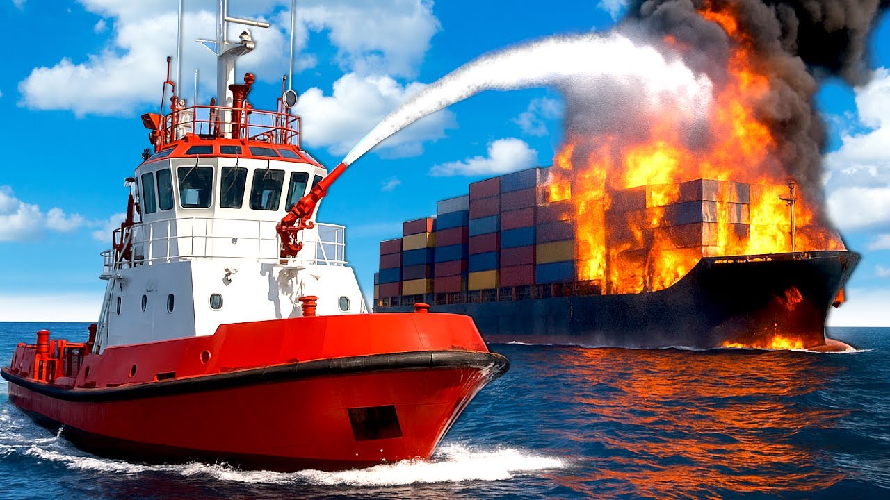 I became a MARINE FIREFIGHTER! (Seafarer)