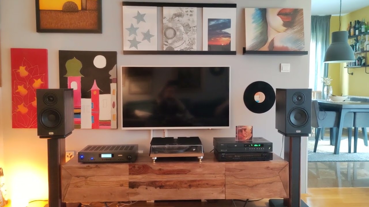 Heco Aurora 300 & Rotel A11 tribute