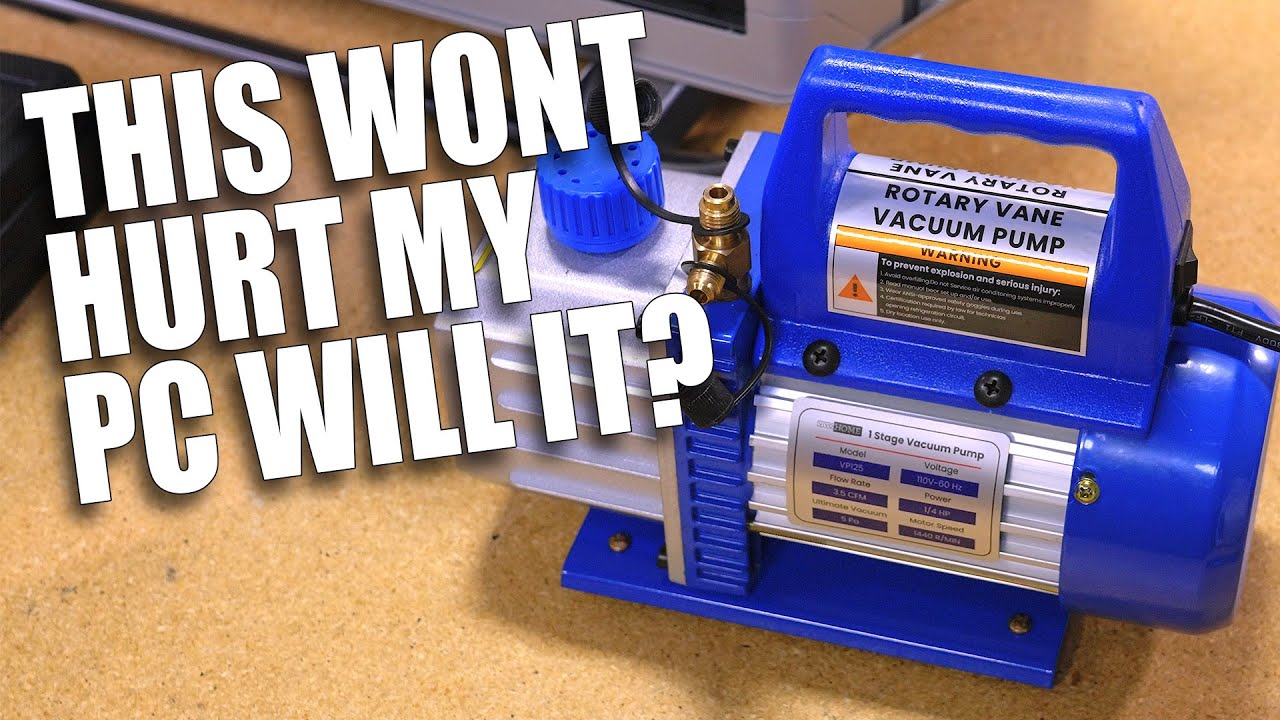I used Vacuum Pressure to fill a PC! Why didn't I do this sooner!?
