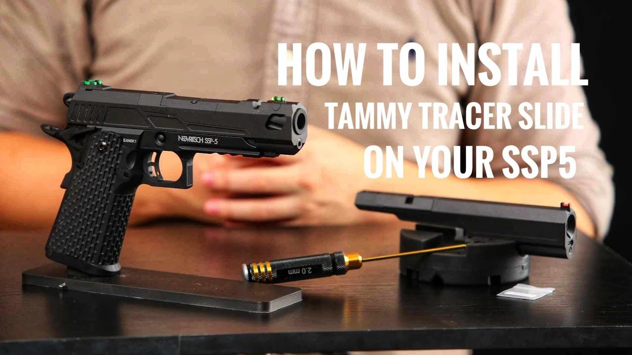 【Руководство пользователя YMS】 Интегрированная передняя направляющая TAMMY Tracer для установки Novritsch SSP5
