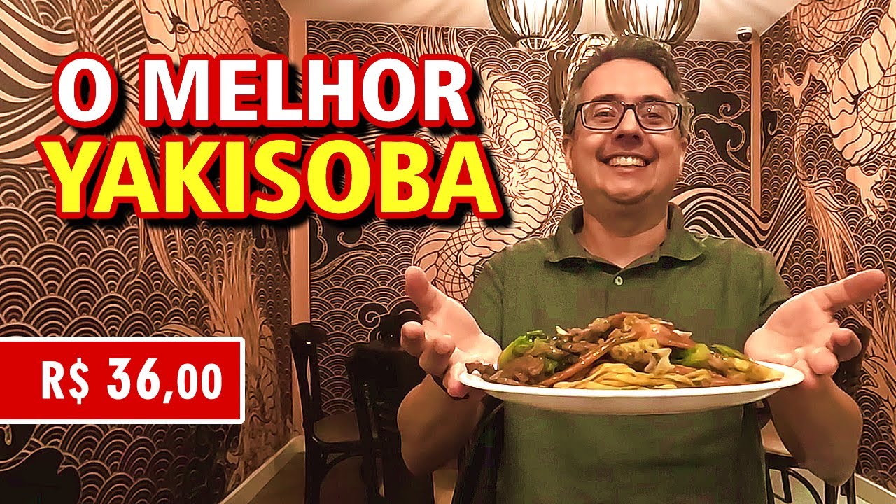 O MELHOR YAKISOBA DO RIO | RESTAURANTE CHINÊS RAIZ