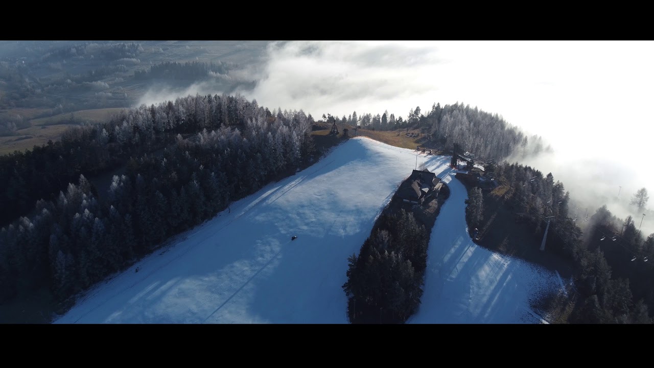 Góra Wdżar - Kluszkowce - Dron 4K - z lotu ptaka
