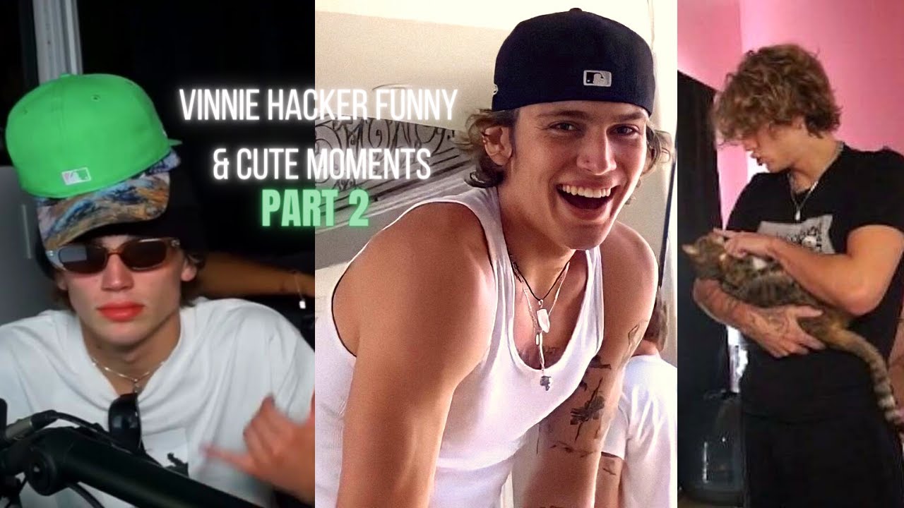 vinnie hacker funny & cute moments pt 2