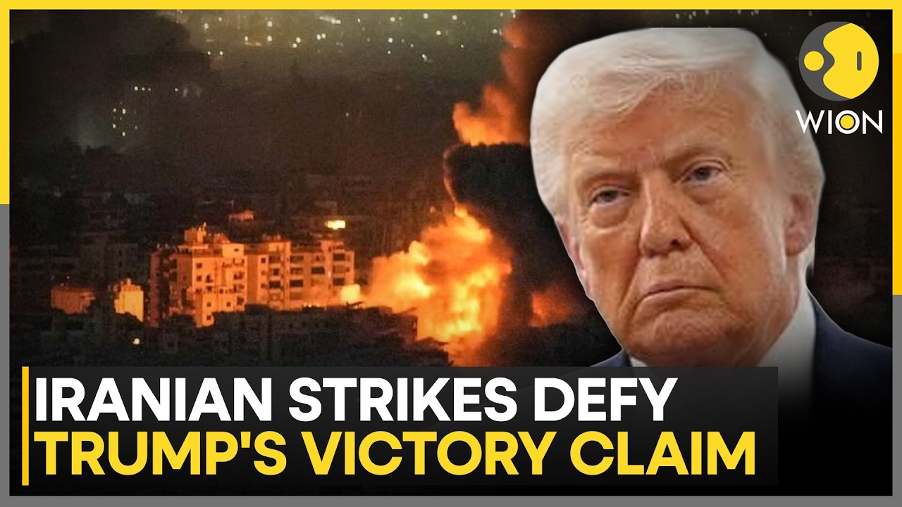 US-Iran War: Iran Continues Strikes Despite Trump Claiming Victory in Iran War | WION