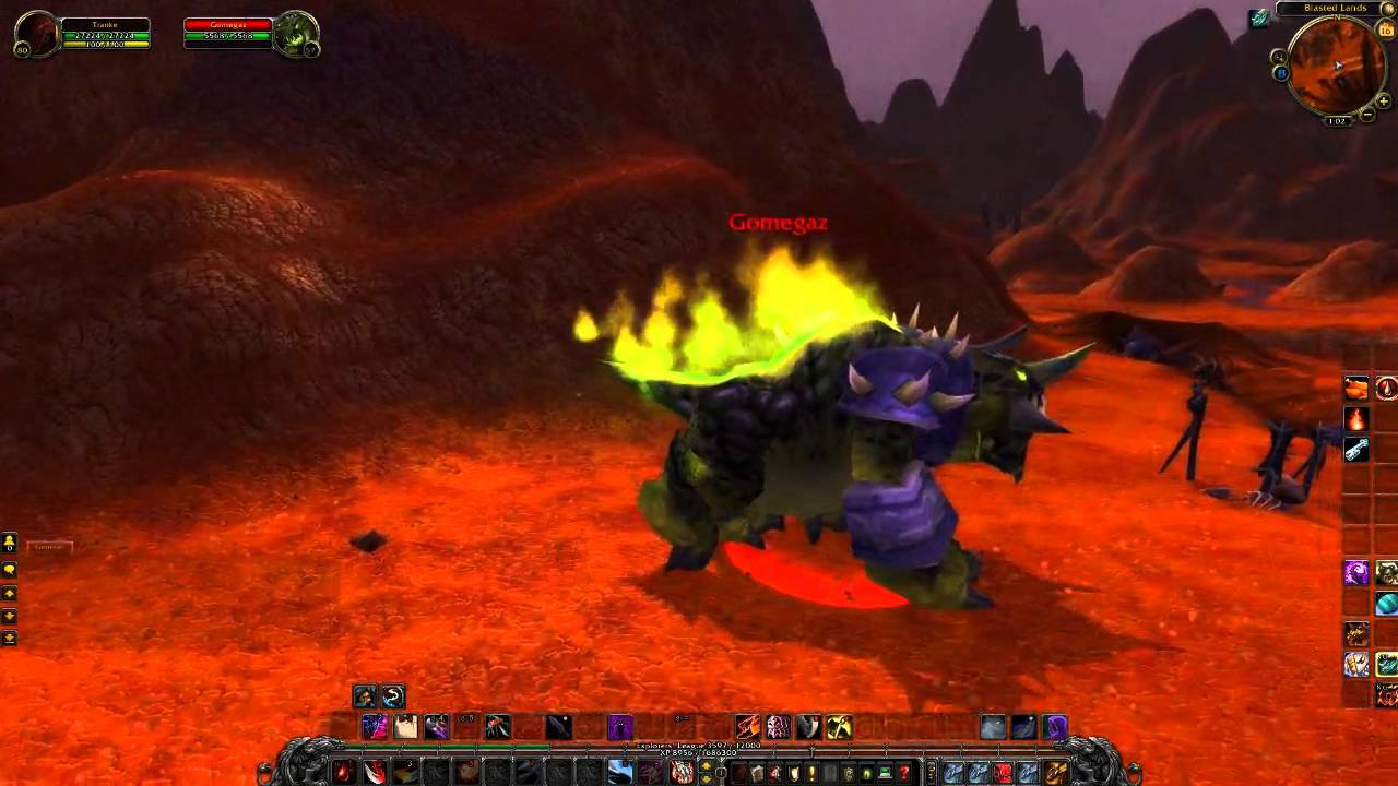 The Core Hound of Blasted Lands