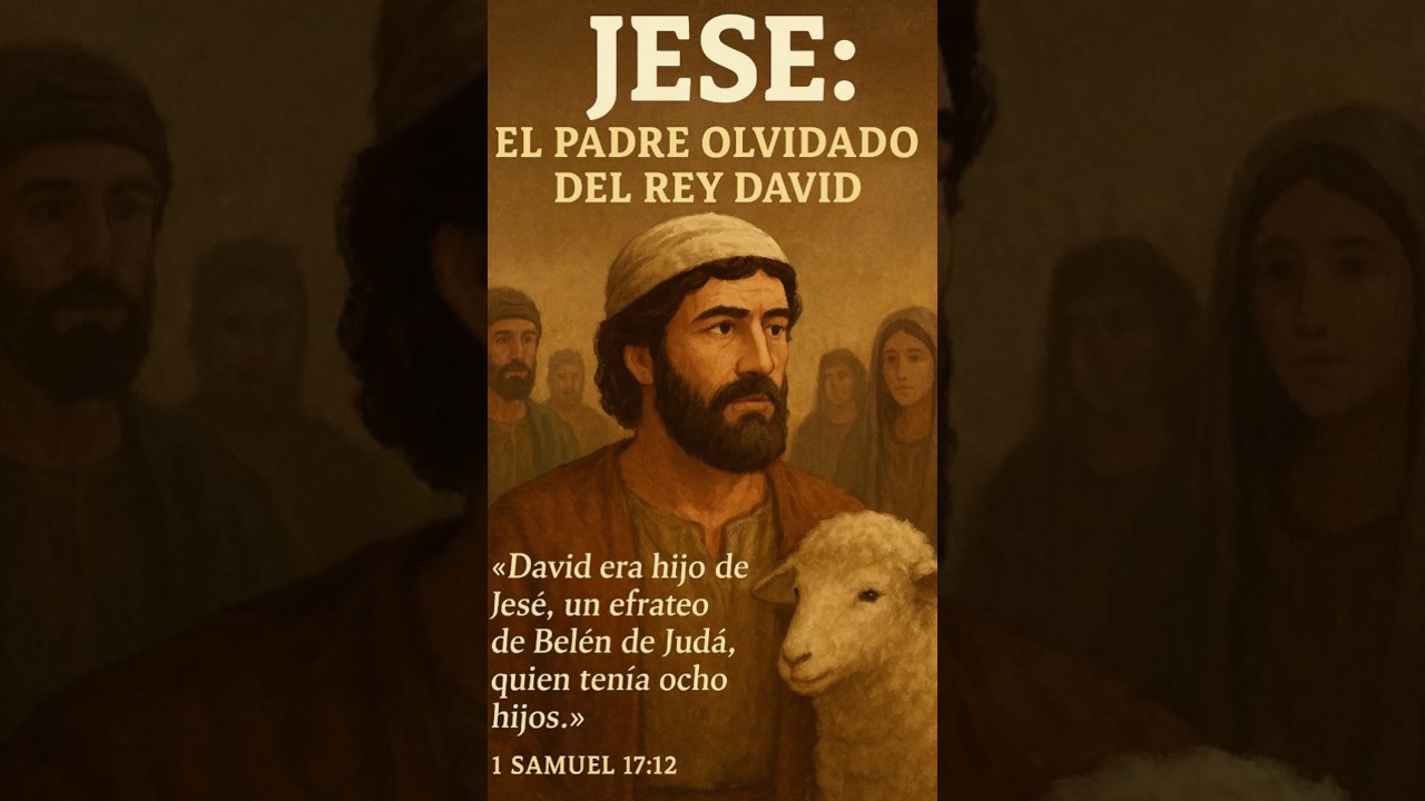 Jes&eacute;: el padre olvidado del rey David.  #biblia #historia #shorts #viralshorts