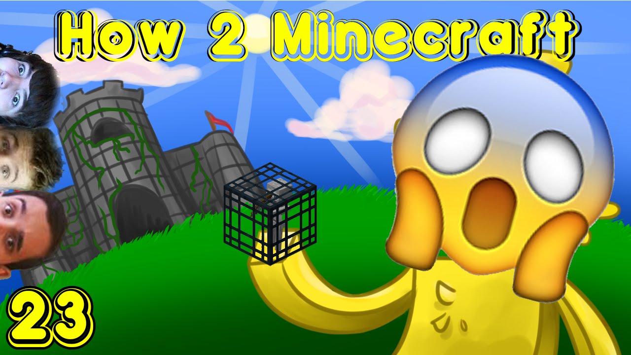 Minecraft: H2M Ep. 23 | Choco Under Siege! Skelly Farm Setup