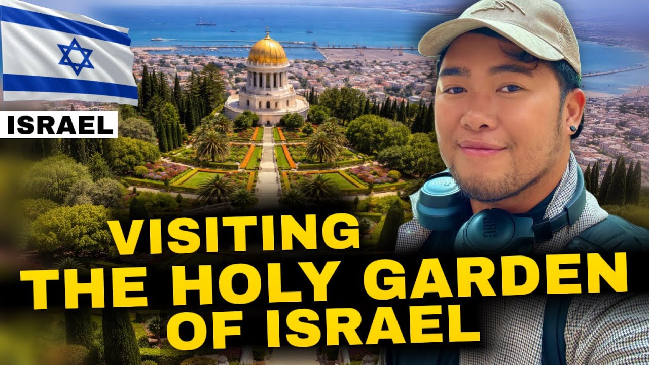 VISITING THE HOLY GARDEN OF ISRAEL 🇮🇱 BAHA&rsquo;I GARDENS 