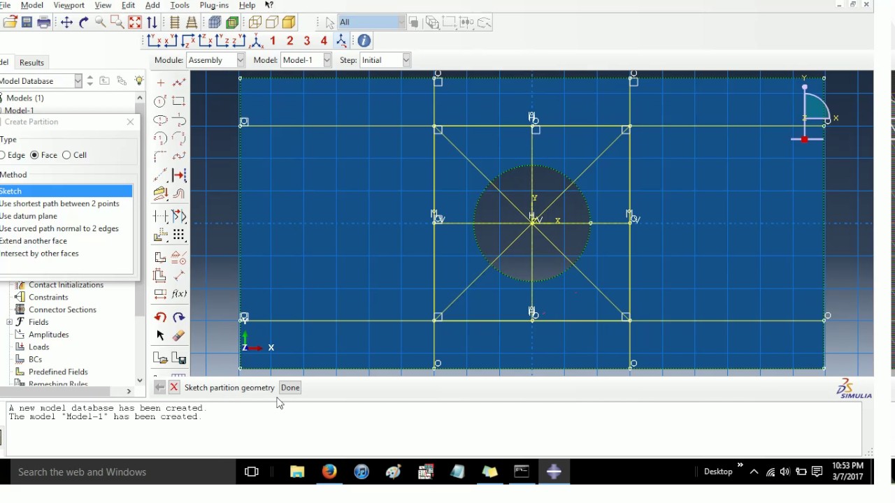 Abaqus Tutorials - Meshing Techniques in Abaqus CAE