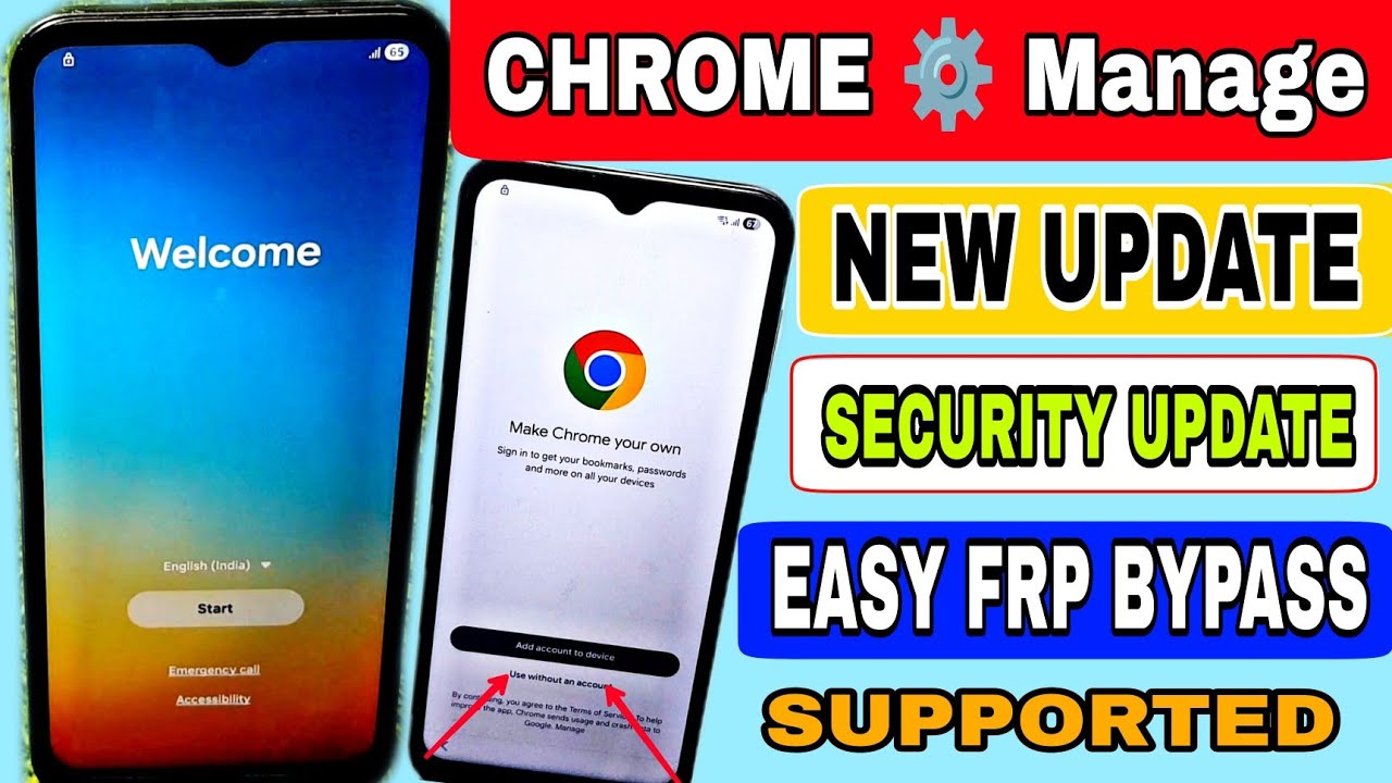 Manage Chrome Setting & Done FRP Bypass All Samsung Galaxy FPP Bypass 2026 | NO PC | Latest Method