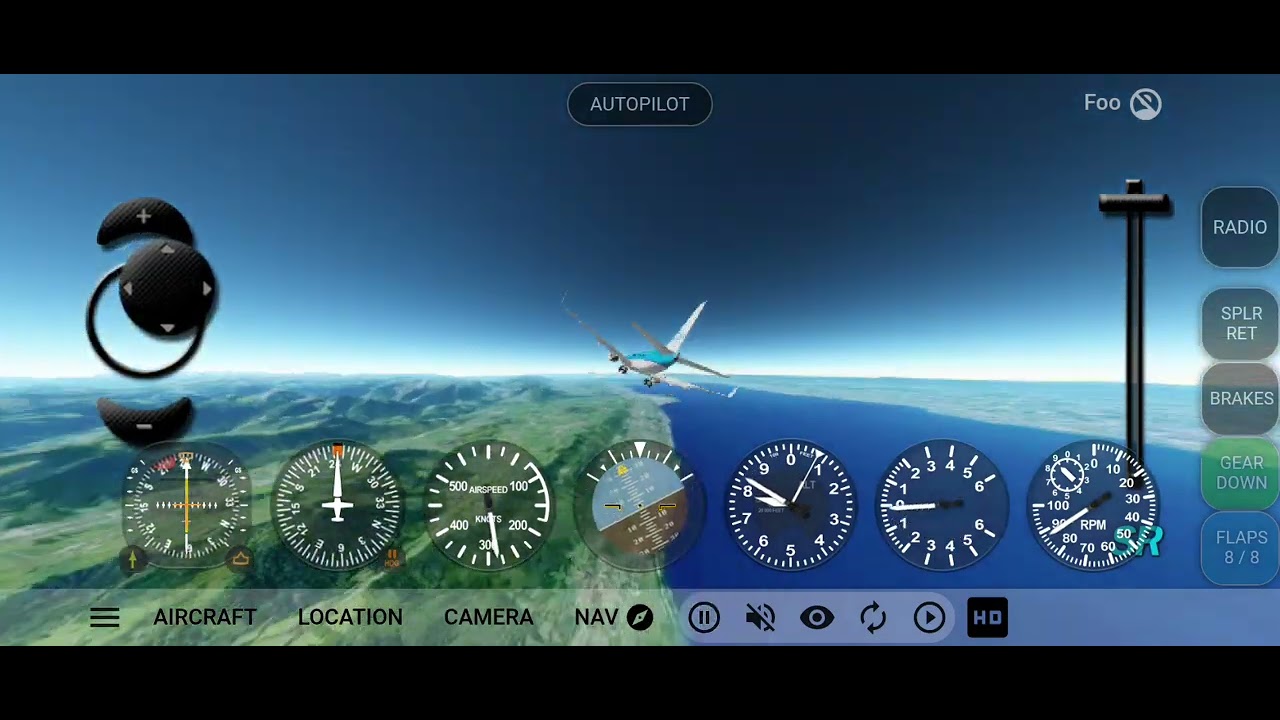 Takeoff And Landing An Boeing 737-700 KLM In GeoFS