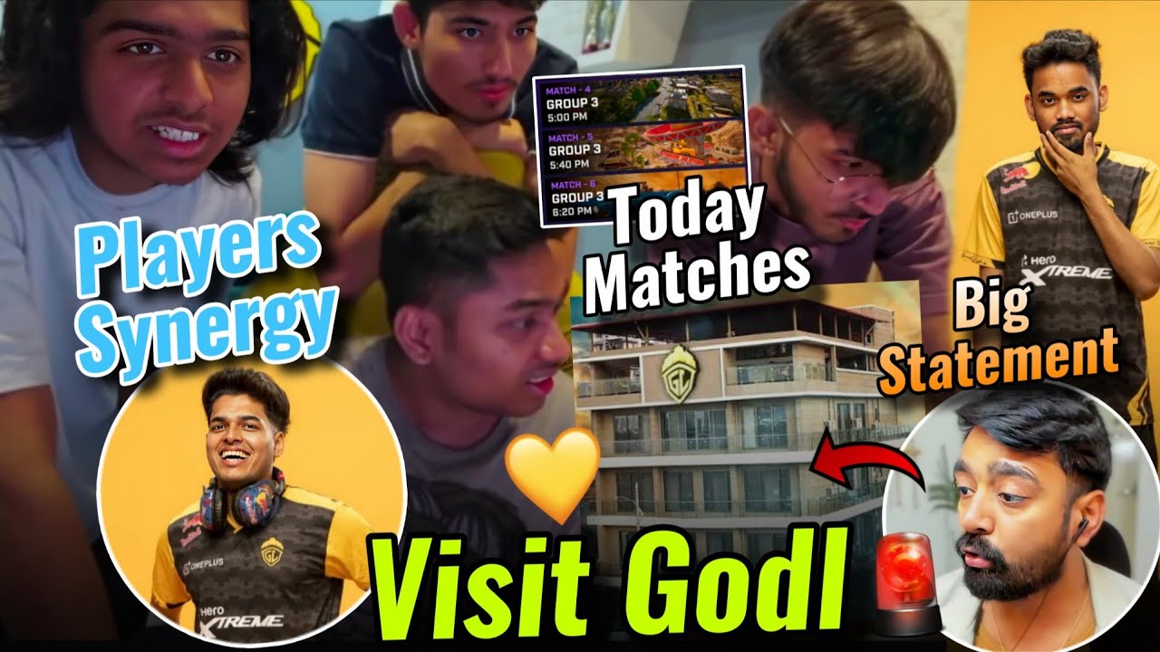 Ankibot Went Godl Bootcamp🚨Reveal Godl Players Synergy 😳 Impressed 💯Godl Different Schedule Today💛✅ 